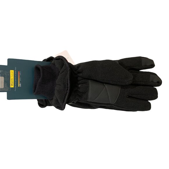 Tek Gear Warm Gear Microfleece Gloves L/XL Touch Screen Compatible Winter - Picture 1 of 6